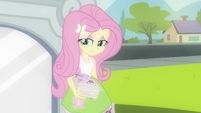 Fluttershy dropping her flyers EG