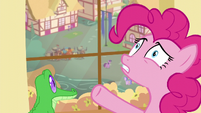 Pinkie -and bringing something back!- S5E11