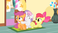 Hugging Scootaloo!