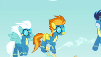 The Wonderbolts able to fly S4E26