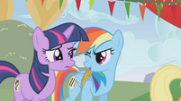 "Good one, Twilight!"