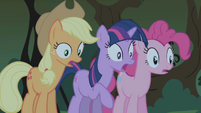 Shocked Applejack is shocked.