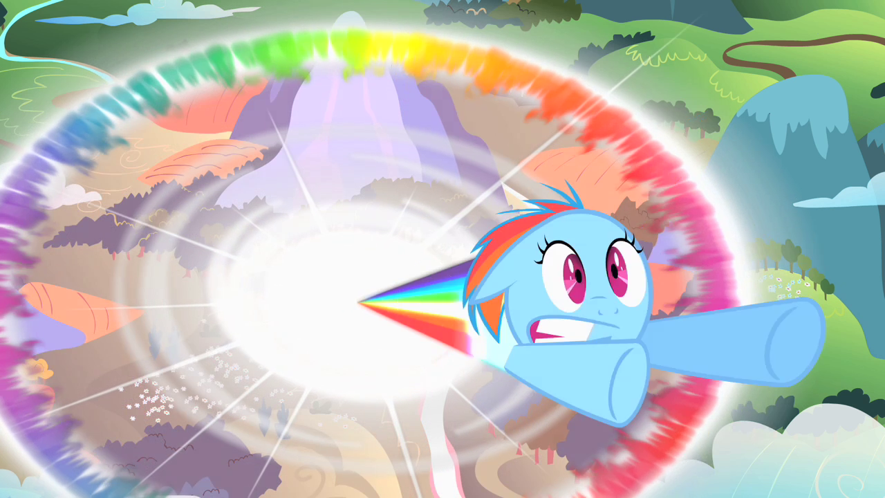 my little pony rainbow dash sonic rainboom