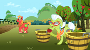 Granny Smith in The Super Speedy Cider Squeezy 6000.
