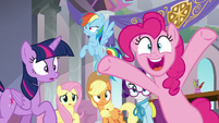 Mane Six hear the school bell ring S8E1