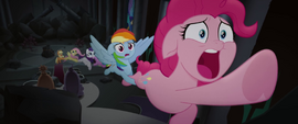 Pinkie Pie crying out "nooooo!" MLPTM