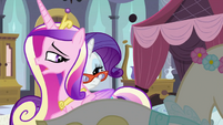 Cadance not pleased with the results of her dress S2E25