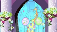 Discord in a stained glass window?