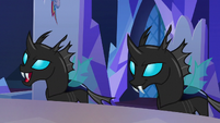 Evil changelings in their normal forms S6E25