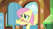 Fluttershy "we'll continue this discussion when I get back!" S5E23