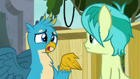 Gallus "gonna guess it's not pillows" S8E2