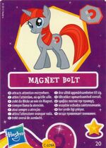 13-language multilingual version of mystery pack wave 6, card 20 of 24: Magnet Bolt