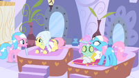 Fluttershy doesn't have a horn.