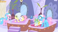 Fluttershy doesn't have a horn.