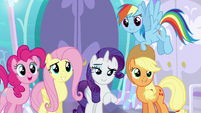 Main four in agreement with Rarity S6E1