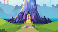 Mane 6 at their castle S4E26