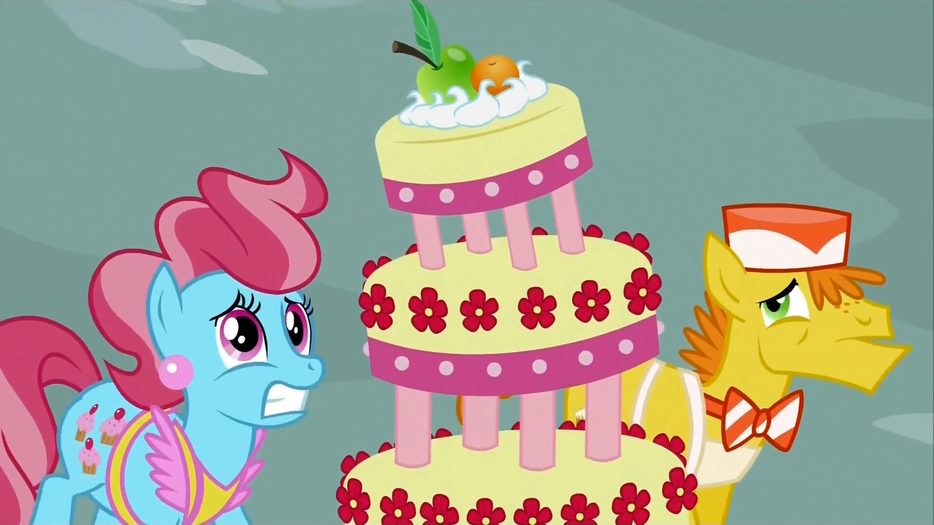 My Little Pony Rainbow Dash Fluttershy Pinkie Pie and Flowers Edible C – A  Birthday Place