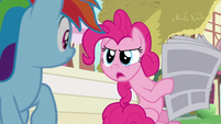 Pinkie Pie "sound like boring hooey to you?" S7E18
