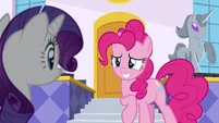 Pinkie Pie grinning embarrassed S6E12