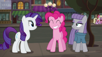 Pinkie Pie grinning happily S6E3