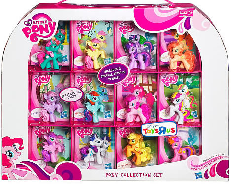 My little hot sale pony characters toys