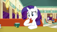 Rarity "I realize that makes me sound like an old mare" S6E9