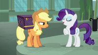 Rarity "a disaster was averted" S5E16