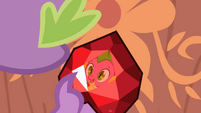 It seems Spike greatly admires fire rubies