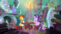 "Sunburst, I don't care if you're a wizard or not."