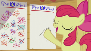 Apple Bloom puts on a new chart S5E18