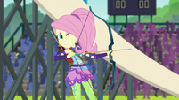Fluttershy squeamish about her bow EG3
