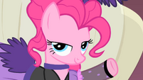 Pinkie Pie sporting her 'Wild West' look in "Over A Barrel."