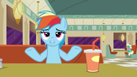 Rainbow Dash "if it's clothes or not" S6E9