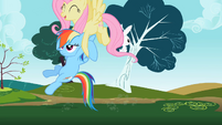 Rainbow Dash providing some extra lift S2E07