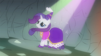 Rarity as seen in Spike's imagination S1E19