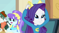 Rarity colocando as orelhas EG