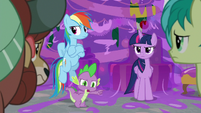 Spike "ran into your rooms" S8E16