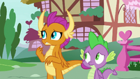 Spike and Smolder worried about Sludge S8E24