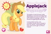 Teacher for a Day - Applejack's profile.png (180 KB) Applejack in the Teacher for a Day app.