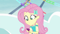 Fluttershy looking at her phone EGROF