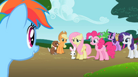 Rainbow Dash 'If I'm a pony without a pet, right?' S2E7