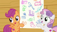 Scootaloo and Sweetie "find the purpose in your life" S6E19