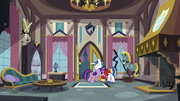 Shining Armor lets Twilight in S2E25