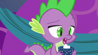 Spike, sometimes you’re as bad as Pinkie Pie.