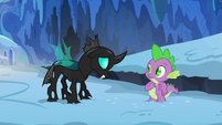 Spike "you... saved me?" S6E16