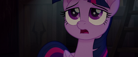 Twilight Sparkle looking exasperated MLPTM