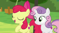 Apple Bloom "Cutie Mark Day Camp is all about" S7E21