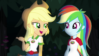 Applejack "that was a terrifying story" EG4