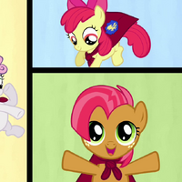 Cutie Mark Crusaders My Little Pony Friendship Is Magic Wiki Fandom What most people don't realize, though, is that those letters actually help to create a face. cutie mark crusaders my little pony