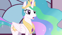 Celestia "you must keep your new abilities a secret" S4E26